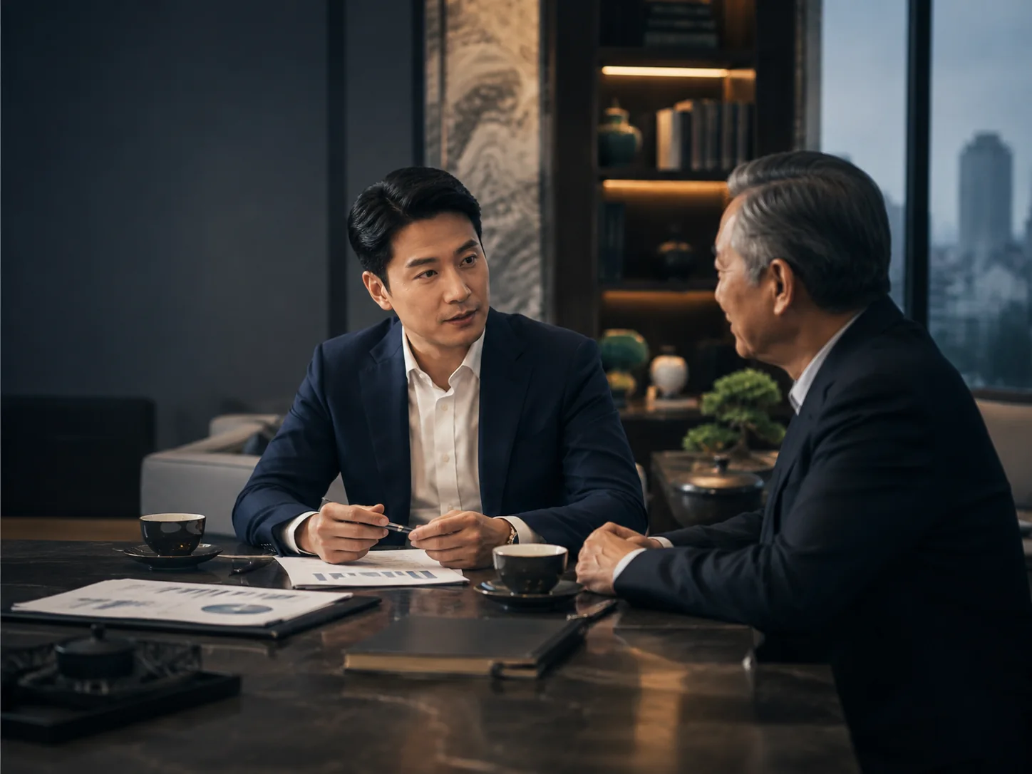 Next-generation succession conversation